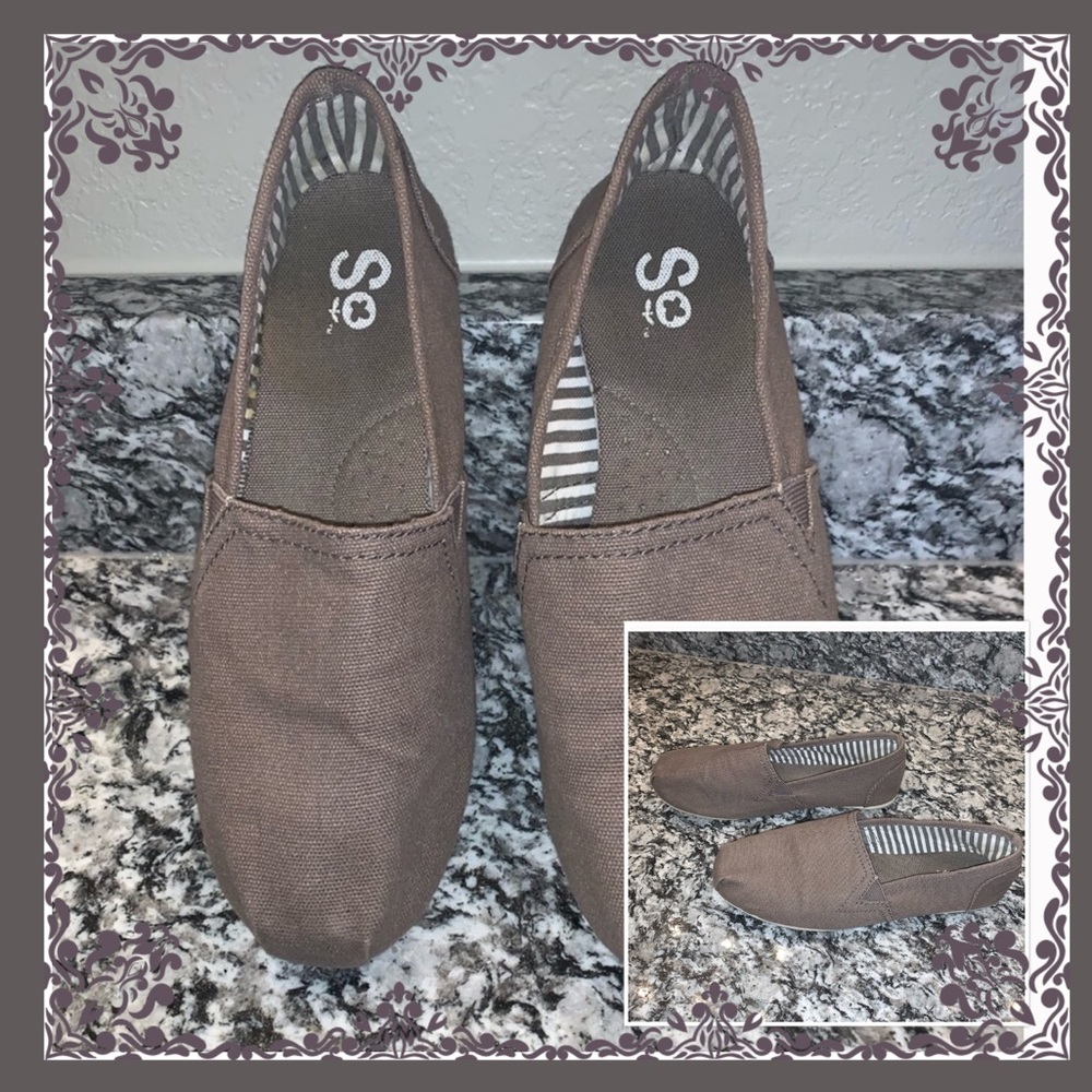So canvas flats